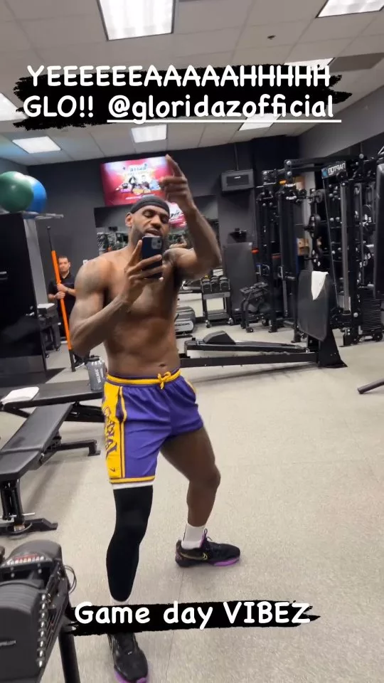 Lebron James Keeps the Internet Buzzing with 3 Million Views as He Raps to Gorilla’s Latest Track in Late-Night Gym Session